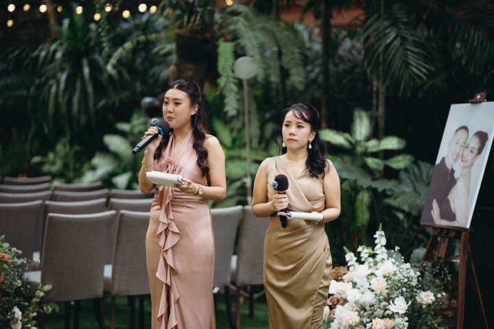 รีวิวงานแต่ง Vow Ceremony ในสวนใจกลางเมือง ธีมเอิร์ธโทนที่เจ้าสาวลงมือทำเองทุกดีเทล @ Marriott Executive Apartments Sukhumvit Park Bangkok