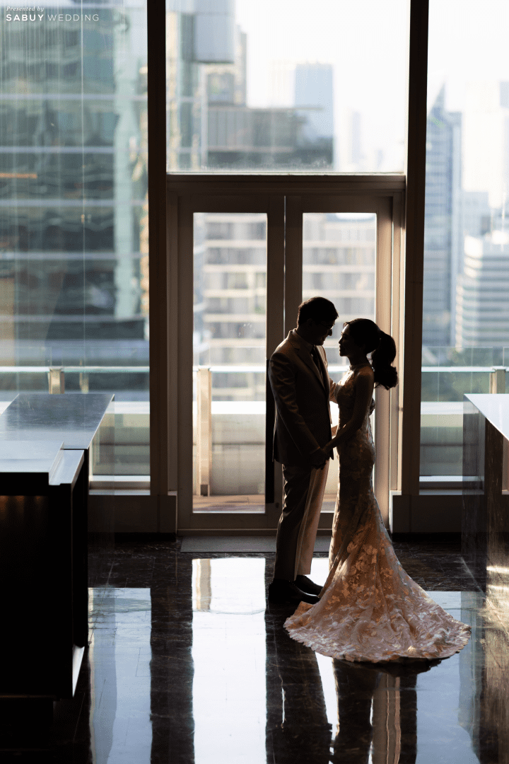  รีวิวงานแต่งอบอุ่นบรรยากาศ Glass House ดีไซน์สวยอลังจากฉากหนังที่ชอบ @ The Okura Prestige Bangkok