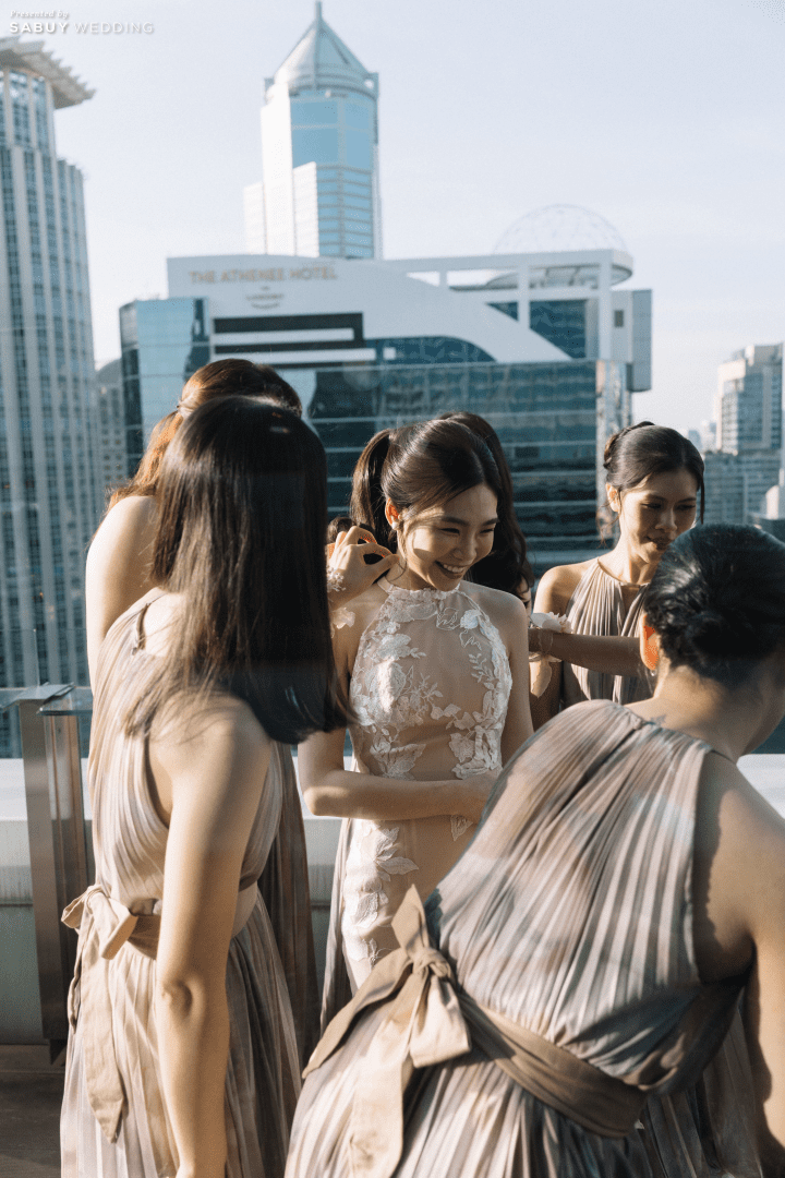  รีวิวงานแต่งอบอุ่นบรรยากาศ Glass House ดีไซน์สวยอลังจากฉากหนังที่ชอบ @ The Okura Prestige Bangkok