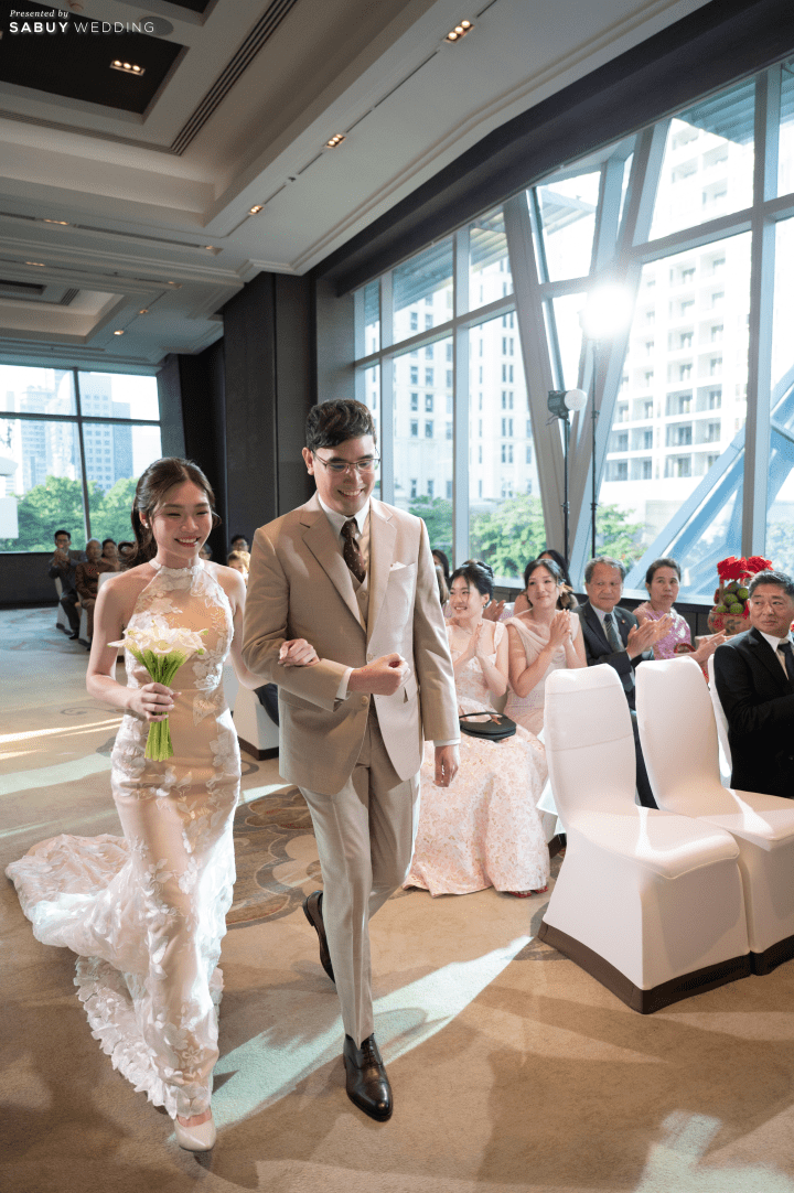  รีวิวงานแต่งอบอุ่นบรรยากาศ Glass House ดีไซน์สวยอลังจากฉากหนังที่ชอบ @ The Okura Prestige Bangkok