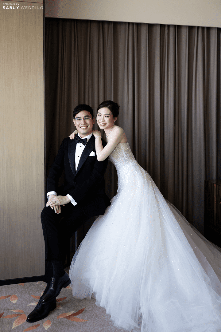  รีวิวงานแต่งอบอุ่นบรรยากาศ Glass House ดีไซน์สวยอลังจากฉากหนังที่ชอบ @ The Okura Prestige Bangkok