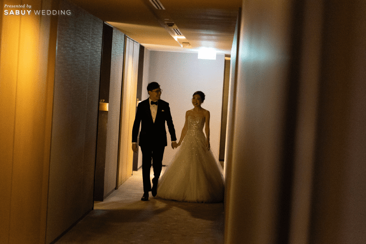  รีวิวงานแต่งอบอุ่นบรรยากาศ Glass House ดีไซน์สวยอลังจากฉากหนังที่ชอบ @ The Okura Prestige Bangkok