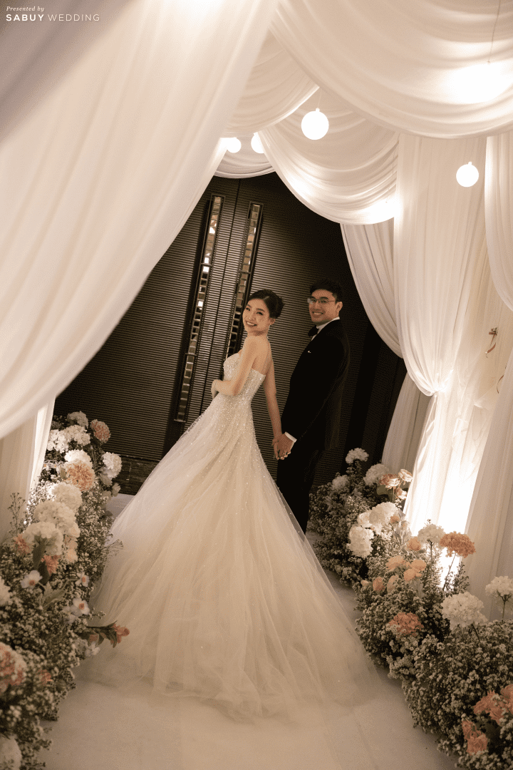  รีวิวงานแต่งอบอุ่นบรรยากาศ Glass House ดีไซน์สวยอลังจากฉากหนังที่ชอบ @ The Okura Prestige Bangkok