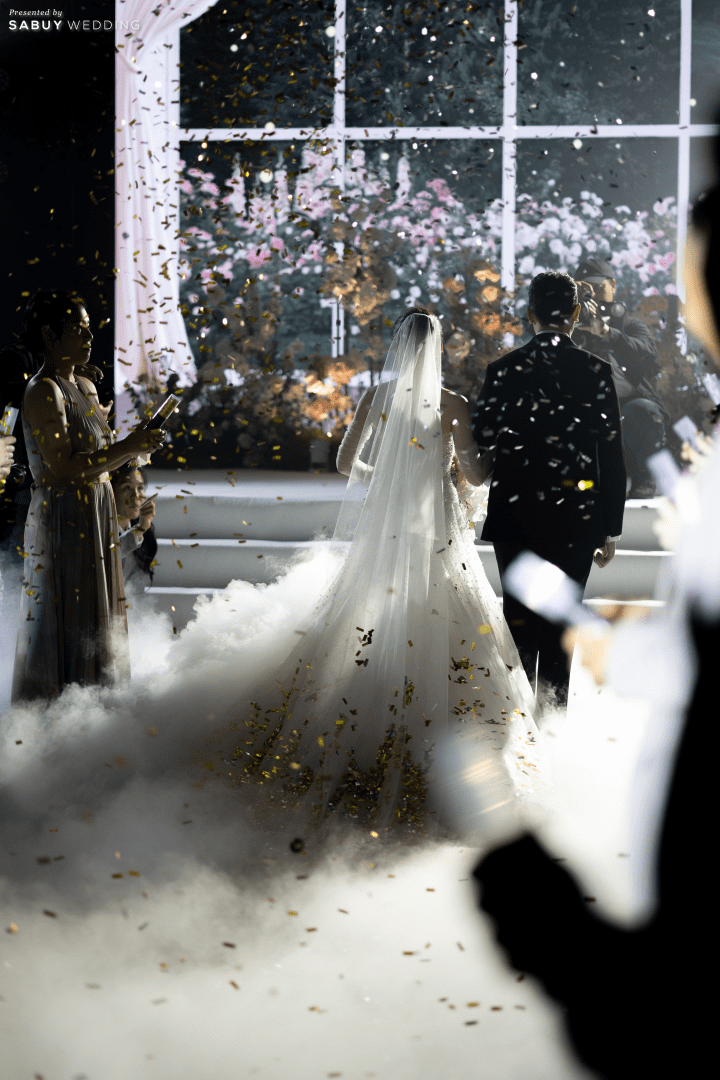  รีวิวงานแต่งอบอุ่นบรรยากาศ Glass House ดีไซน์สวยอลังจากฉากหนังที่ชอบ @ The Okura Prestige Bangkok