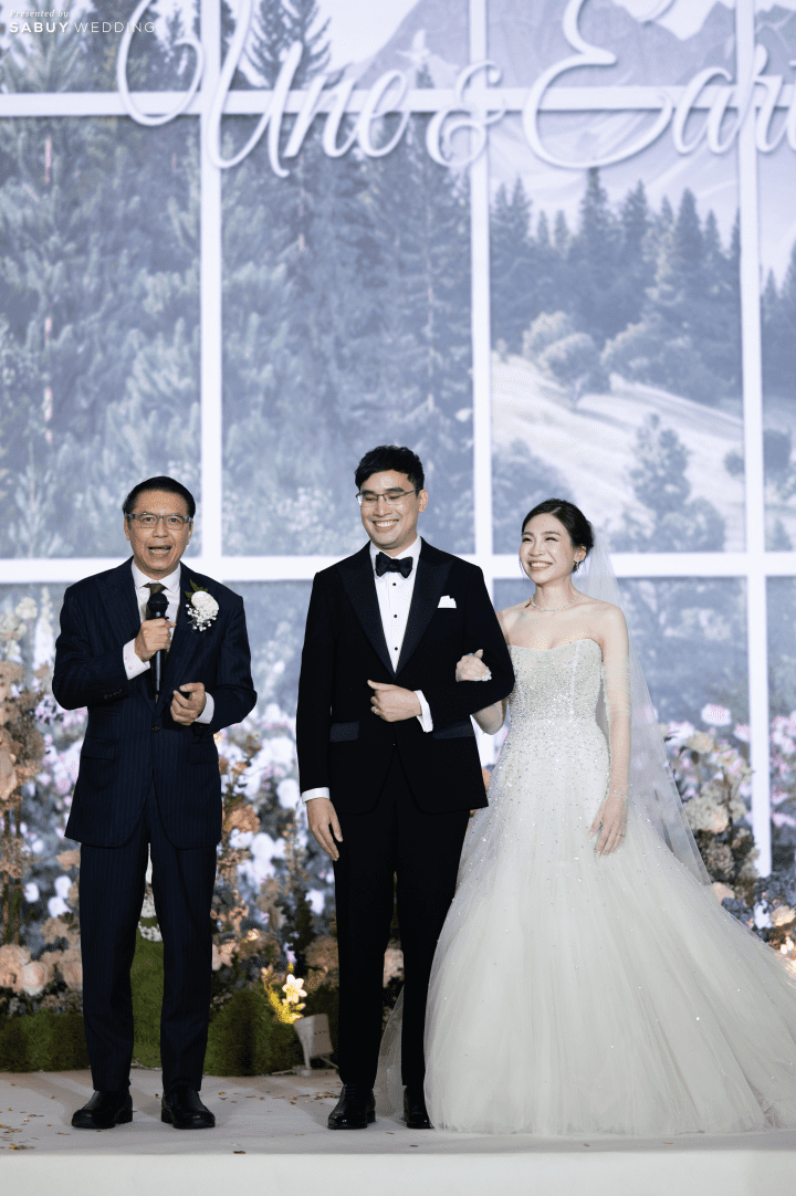  รีวิวงานแต่งอบอุ่นบรรยากาศ Glass House ดีไซน์สวยอลังจากฉากหนังที่ชอบ @ The Okura Prestige Bangkok