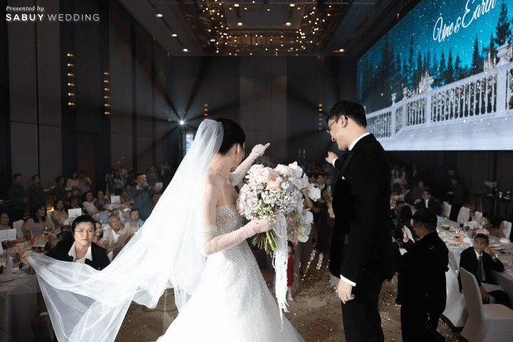  รีวิวงานแต่งอบอุ่นบรรยากาศ Glass House ดีไซน์สวยอลังจากฉากหนังที่ชอบ @ The Okura Prestige Bangkok