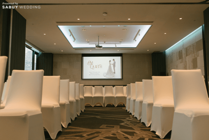 รีวิวงานแต่งฟีลสวนสุดไพรเวท พร้อมไอเดียเก๋ “ให้แขกทานอาหารก่อนเริ่มพิธี” @ Bliston Suwan Park View Hotel & Serviced Residence