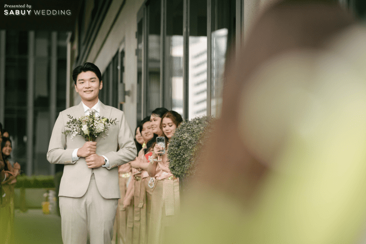 รีวิวงานแต่งฟีลสวนสุดไพรเวท พร้อมไอเดียเก๋ “ให้แขกทานอาหารก่อนเริ่มพิธี” @ Bliston Suwan Park View Hotel & Serviced Residence