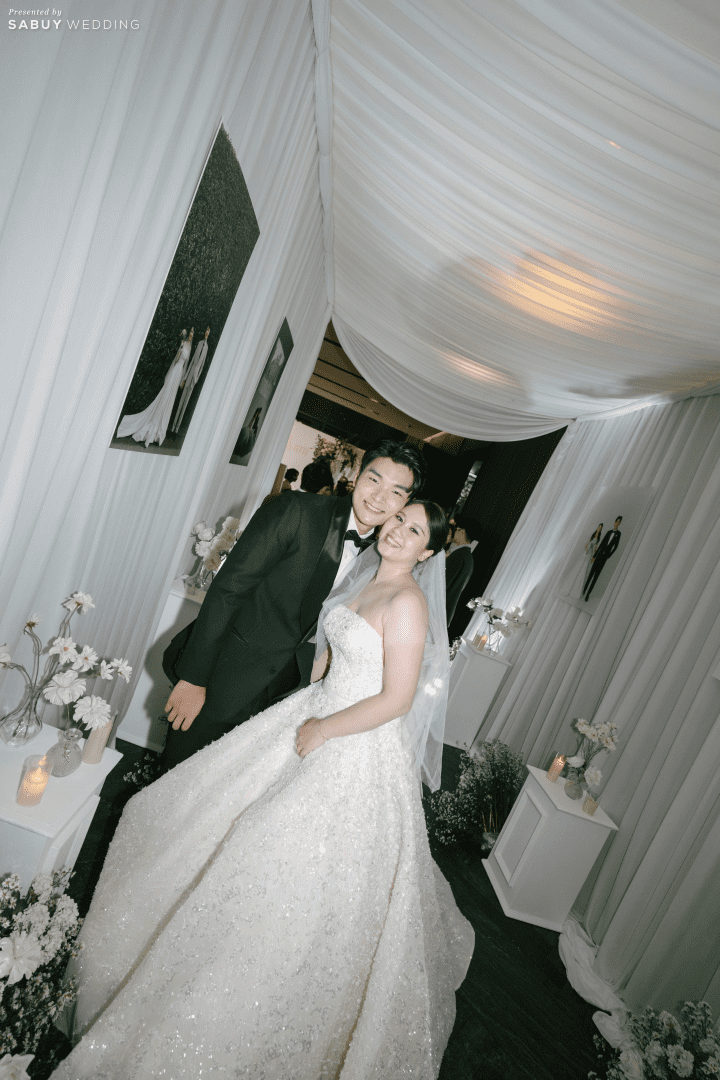 รีวิวงานแต่งฟีลสวนสุดไพรเวท พร้อมไอเดียเก๋ “ให้แขกทานอาหารก่อนเริ่มพิธี” @ Bliston Suwan Park View Hotel & Serviced Residence