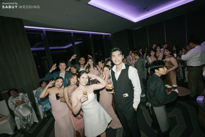 รีวิวงานแต่งฟีลสวนสุดไพรเวท พร้อมไอเดียเก๋ “ให้แขกทานอาหารก่อนเริ่มพิธี” @ Bliston Suwan Park View Hotel & Serviced Residence