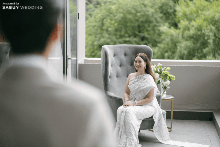 รีวิวงานแต่งฟีลสวนสุดไพรเวท พร้อมไอเดียเก๋ “ให้แขกทานอาหารก่อนเริ่มพิธี” @ Bliston Suwan Park View Hotel & Serviced Residence