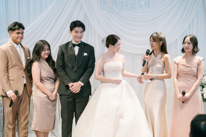 รีวิวงานแต่งฟีลสวนสุดไพรเวท พร้อมไอเดียเก๋ “ให้แขกทานอาหารก่อนเริ่มพิธี” @ Bliston Suwan Park View Hotel & Serviced Residence