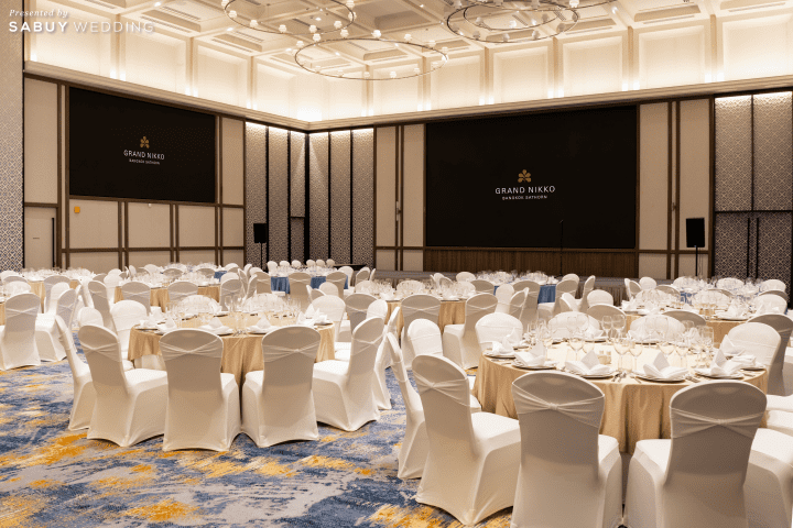  รีวิวสถานที่แต่งงานเปิดใหม่ สไตล์อบอุ่นโมเดิร์น ที่ใส่ใจทุกดีเทลแบบ Omotenashi @ Grand Nikko Bangkok Sathorn