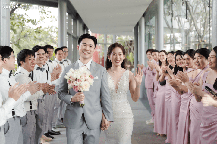  รีวิวงานแต่ง Colorful Pastel พร้อมโชว์เซอร์ไพรส์ และไฮไลต์ Drink List ของเจ้าบ่าว @ Chatrium Grand Bangkok