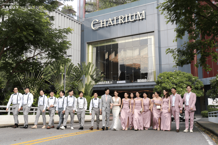  รีวิวงานแต่ง Colorful Pastel พร้อมโชว์เซอร์ไพรส์ และไฮไลต์ Drink List ของเจ้าบ่าว @ Chatrium Grand Bangkok