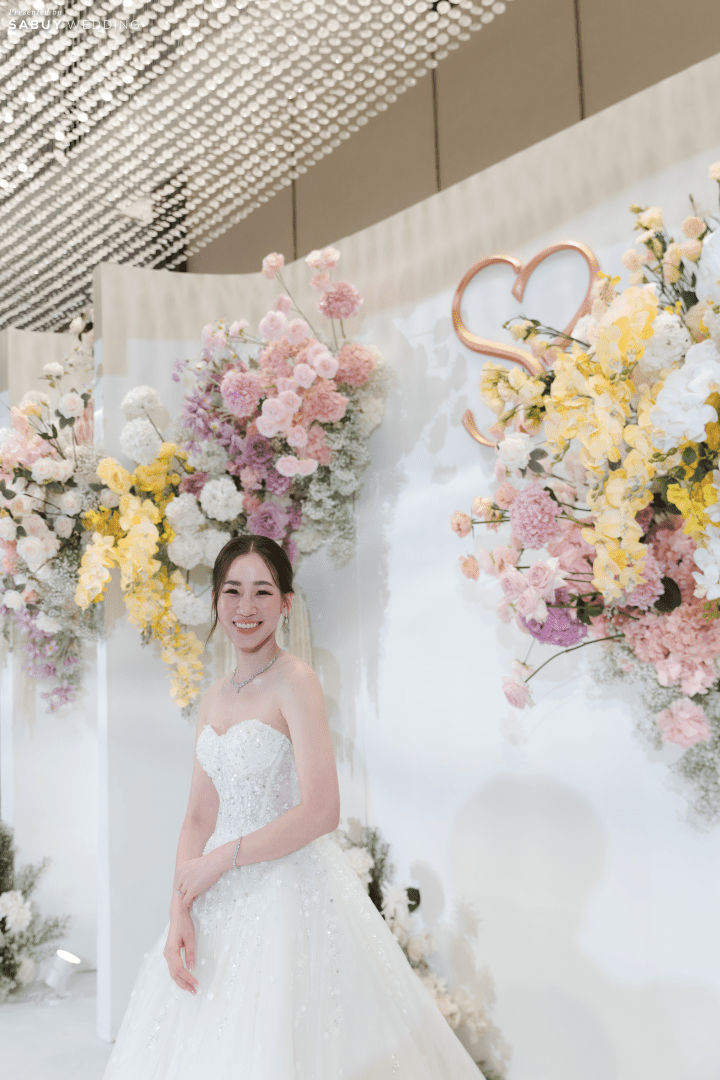  รีวิวงานแต่ง Colorful Pastel พร้อมโชว์เซอร์ไพรส์ และไฮไลต์ Drink List ของเจ้าบ่าว @ Chatrium Grand Bangkok