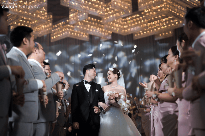  รีวิวงานแต่ง Colorful Pastel พร้อมโชว์เซอร์ไพรส์ และไฮไลต์ Drink List ของเจ้าบ่าว @ Chatrium Grand Bangkok