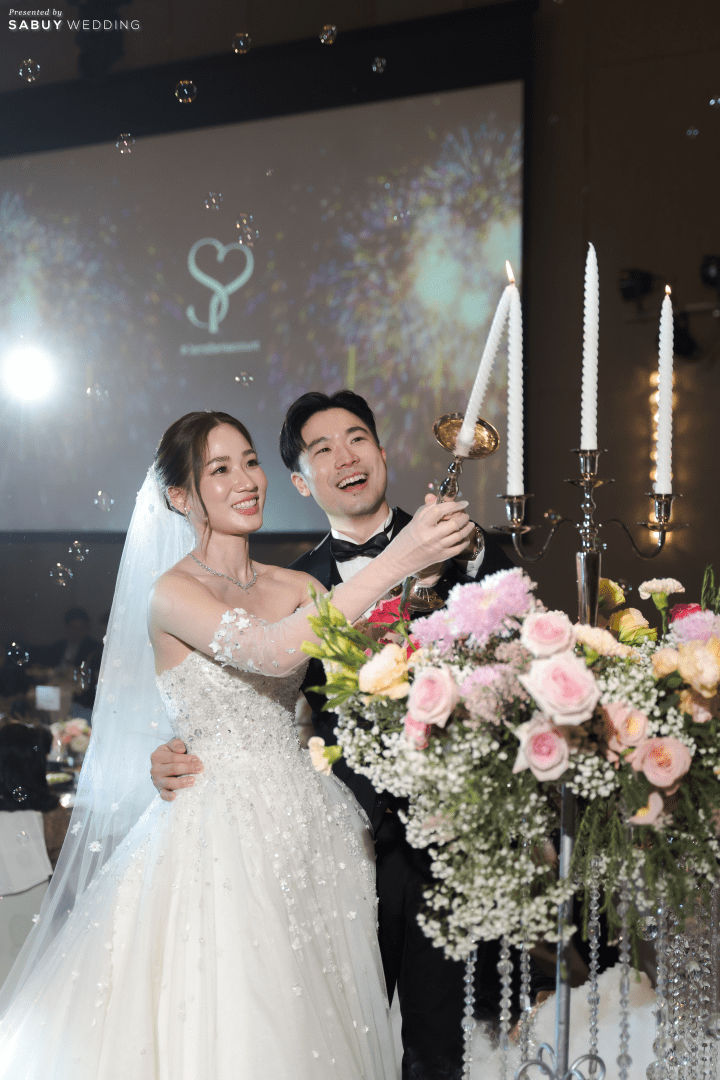  รีวิวงานแต่ง Colorful Pastel พร้อมโชว์เซอร์ไพรส์ และไฮไลต์ Drink List ของเจ้าบ่าว @ Chatrium Grand Bangkok