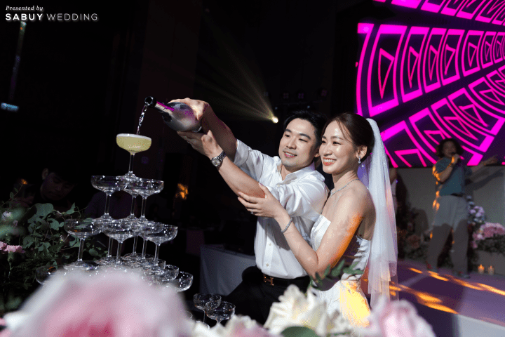  รีวิวงานแต่ง Colorful Pastel พร้อมโชว์เซอร์ไพรส์ และไฮไลต์ Drink List ของเจ้าบ่าว @ Chatrium Grand Bangkok
