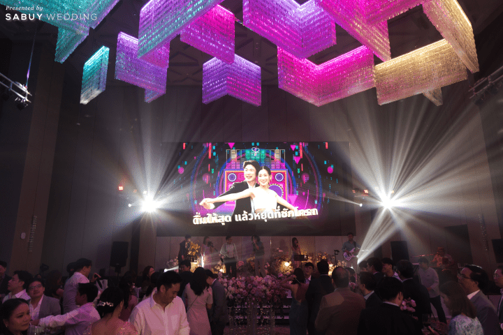  รีวิวงานแต่ง Colorful Pastel พร้อมโชว์เซอร์ไพรส์ และไฮไลต์ Drink List ของเจ้าบ่าว @ Chatrium Grand Bangkok