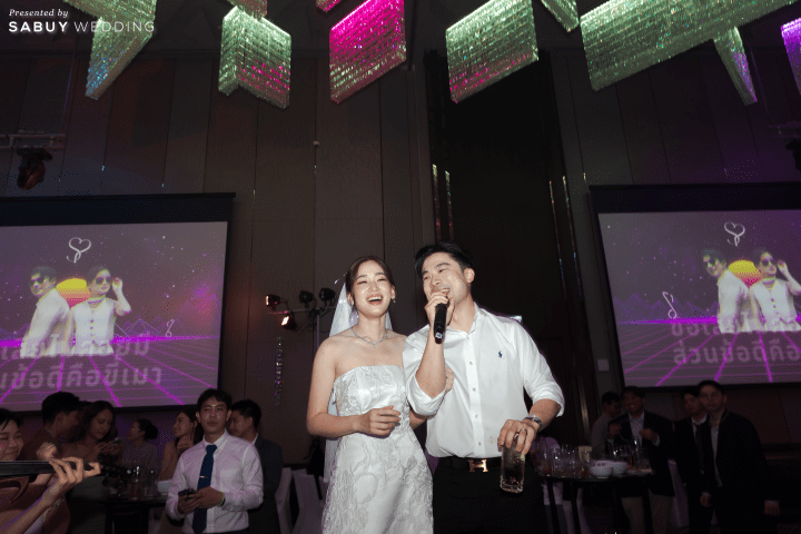  รีวิวงานแต่ง Colorful Pastel พร้อมโชว์เซอร์ไพรส์ และไฮไลต์ Drink List ของเจ้าบ่าว @ Chatrium Grand Bangkok