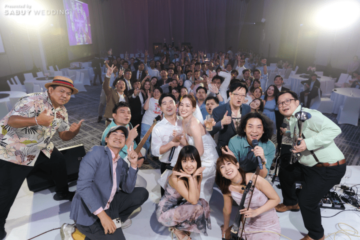  รีวิวงานแต่ง Colorful Pastel พร้อมโชว์เซอร์ไพรส์ และไฮไลต์ Drink List ของเจ้าบ่าว @ Chatrium Grand Bangkok