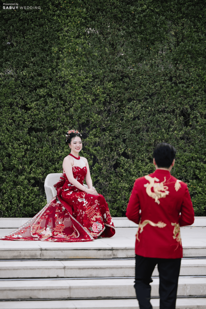  รีวิวงานแต่ง Soft Elegance จัดพิธีกระชับใน 1 ชั่วโมง พร้อมอาหารจีนแท้สไตล์เซี่ยงไฮ้จากห้องอาหาร Yao @ Bangkok Marriott Hotel The Surawongse