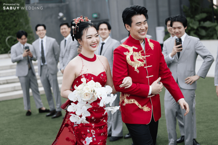  รีวิวงานแต่ง Soft Elegance จัดพิธีกระชับใน 1 ชั่วโมง พร้อมอาหารจีนแท้สไตล์เซี่ยงไฮ้จากห้องอาหาร Yao @ Bangkok Marriott Hotel The Surawongse