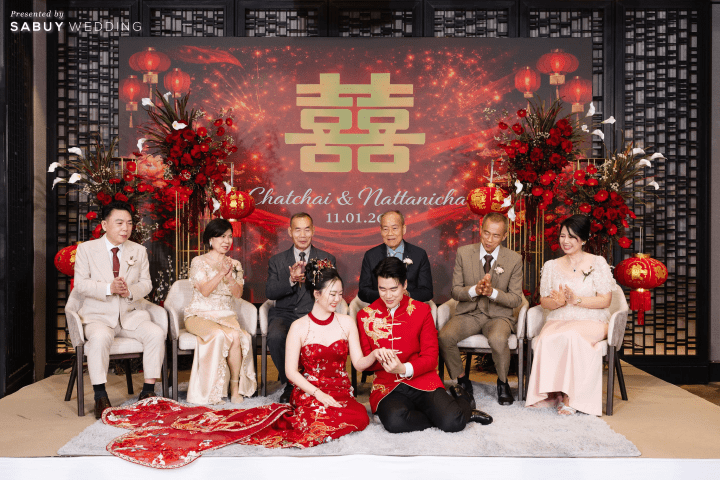  รีวิวงานแต่ง Soft Elegance จัดพิธีกระชับใน 1 ชั่วโมง พร้อมอาหารจีนแท้สไตล์เซี่ยงไฮ้จากห้องอาหาร Yao @ Bangkok Marriott Hotel The Surawongse