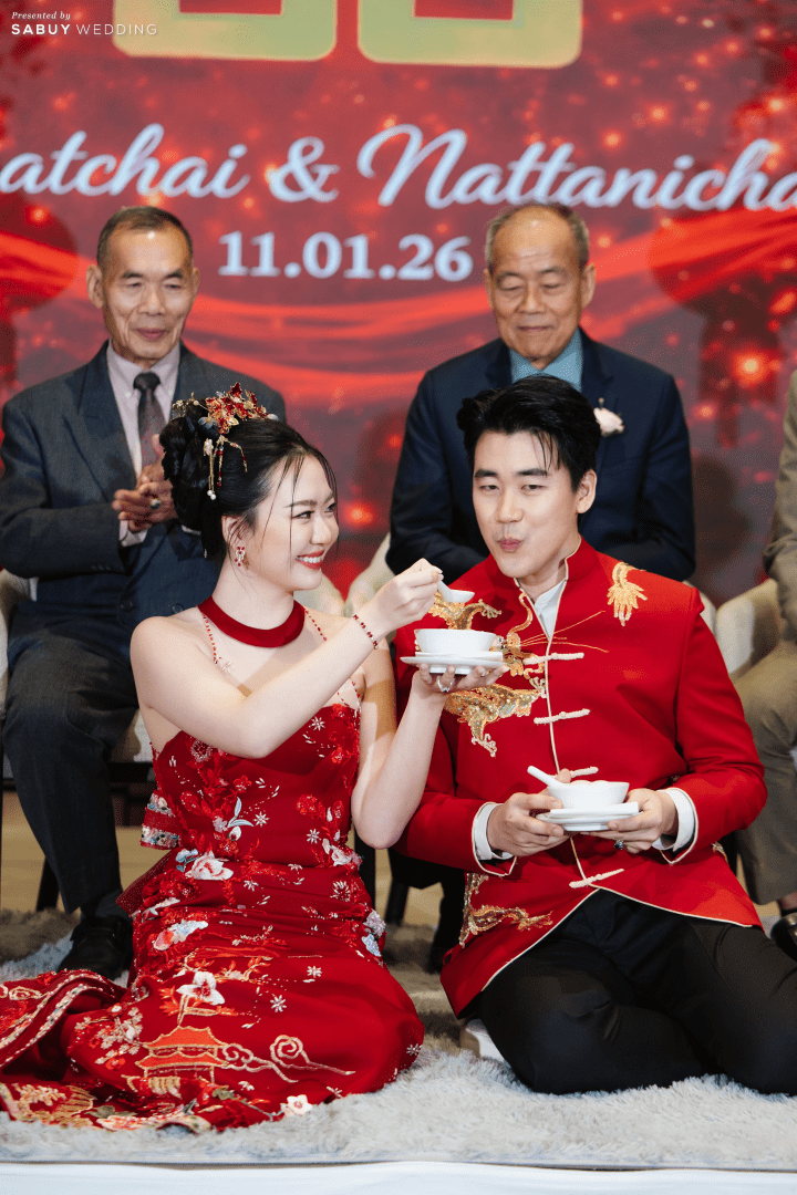  รีวิวงานแต่ง Soft Elegance จัดพิธีกระชับใน 1 ชั่วโมง พร้อมอาหารจีนแท้สไตล์เซี่ยงไฮ้จากห้องอาหาร Yao @ Bangkok Marriott Hotel The Surawongse