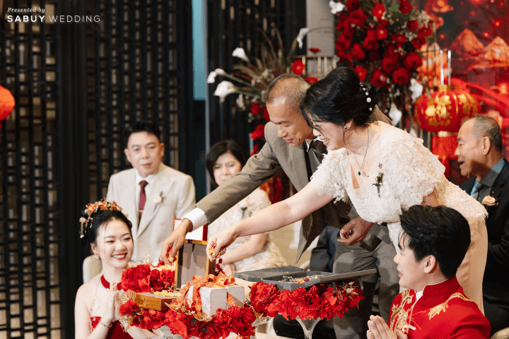  รีวิวงานแต่ง Soft Elegance จัดพิธีกระชับใน 1 ชั่วโมง พร้อมอาหารจีนแท้สไตล์เซี่ยงไฮ้จากห้องอาหาร Yao @ Bangkok Marriott Hotel The Surawongse