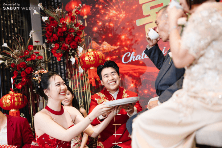  รีวิวงานแต่ง Soft Elegance จัดพิธีกระชับใน 1 ชั่วโมง พร้อมอาหารจีนแท้สไตล์เซี่ยงไฮ้จากห้องอาหาร Yao @ Bangkok Marriott Hotel The Surawongse