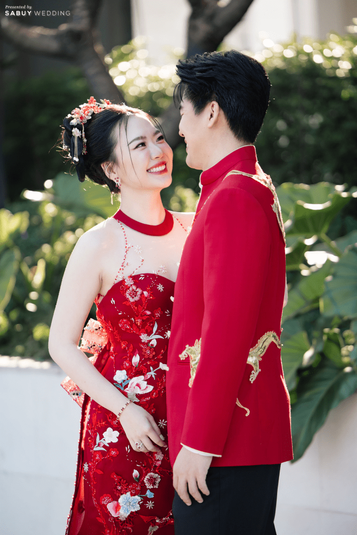  รีวิวงานแต่ง Soft Elegance จัดพิธีกระชับใน 1 ชั่วโมง พร้อมอาหารจีนแท้สไตล์เซี่ยงไฮ้จากห้องอาหาร Yao @ Bangkok Marriott Hotel The Surawongse