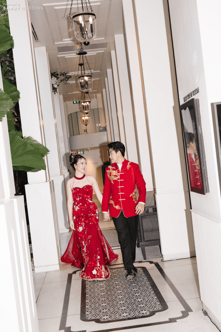  รีวิวงานแต่ง Soft Elegance จัดพิธีกระชับใน 1 ชั่วโมง พร้อมอาหารจีนแท้สไตล์เซี่ยงไฮ้จากห้องอาหาร Yao @ Bangkok Marriott Hotel The Surawongse