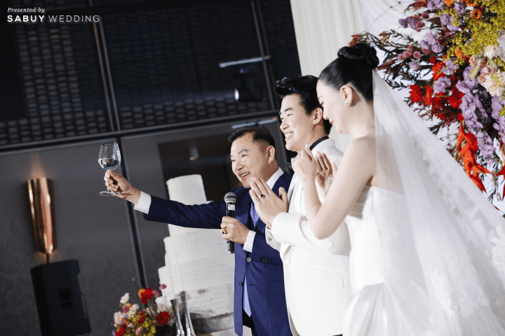  รีวิวงานแต่ง Soft Elegance จัดพิธีกระชับใน 1 ชั่วโมง พร้อมอาหารจีนแท้สไตล์เซี่ยงไฮ้จากห้องอาหาร Yao @ Bangkok Marriott Hotel The Surawongse