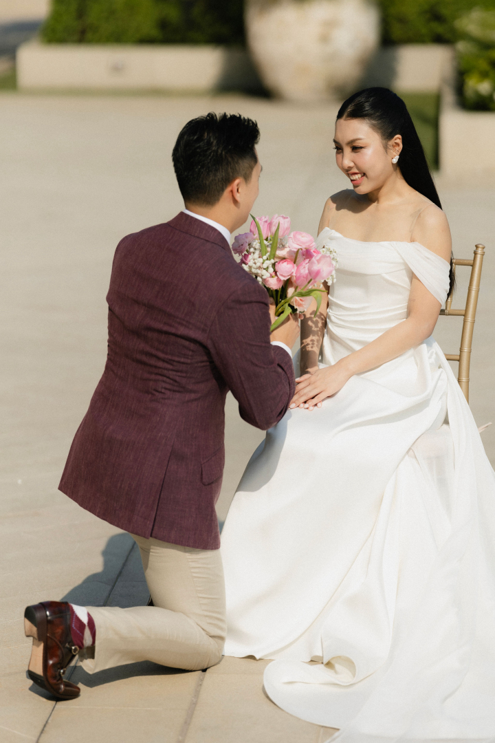  รีวิวงานแต่งธีม Burgundy Glam ครบทั้งพิธีจีน เลี้ยงฉลอง และปาร์ตี้สุดมันส์ by PaR Wedding Planner