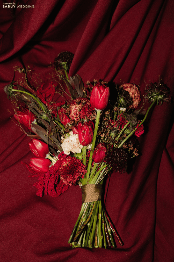  รีวิวงานแต่งธีม Burgundy Glam ครบทั้งพิธีจีน เลี้ยงฉลอง และปาร์ตี้สุดมันส์ by PaR Wedding Planner