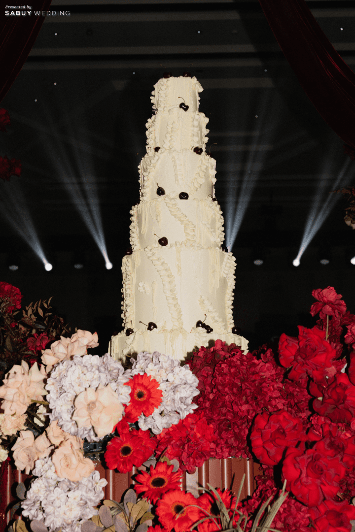  รีวิวงานแต่งธีม Burgundy Glam ครบทั้งพิธีจีน เลี้ยงฉลอง และปาร์ตี้สุดมันส์ by PaR Wedding Planner