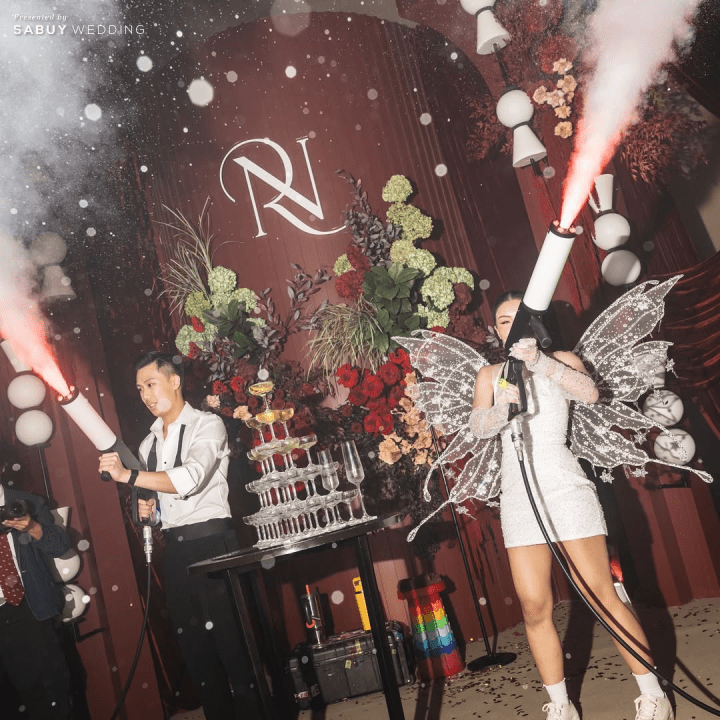  รีวิวงานแต่งธีม Burgundy Glam ครบทั้งพิธีจีน เลี้ยงฉลอง และปาร์ตี้สุดมันส์ by PaR Wedding Planner