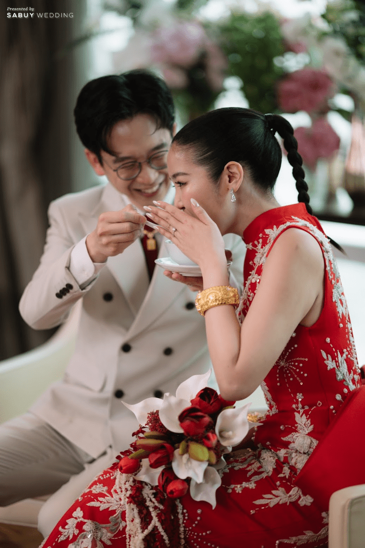  รีวิวงานแต่งชิลล์สบาย หมั้นจีน-พิธีมิสซาในโบสถ์-เลี้ยงฉลองเย็น ครบในวันเดียว @ Eastin Grand Hotel Sathorn