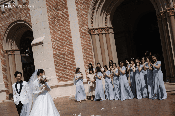  รีวิวงานแต่งชิลล์สบาย หมั้นจีน-พิธีมิสซาในโบสถ์-เลี้ยงฉลองเย็น ครบในวันเดียว @ Eastin Grand Hotel Sathorn