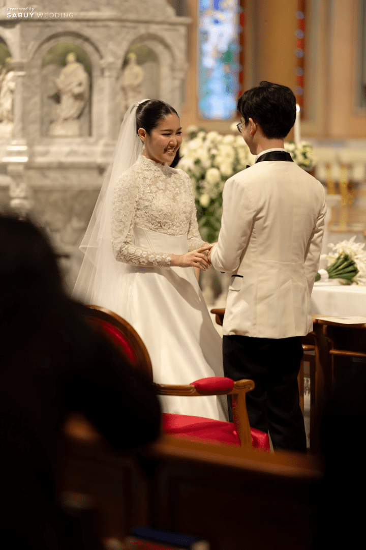  รีวิวงานแต่งชิลล์สบาย หมั้นจีน-พิธีมิสซาในโบสถ์-เลี้ยงฉลองเย็น ครบในวันเดียว @ Eastin Grand Hotel Sathorn