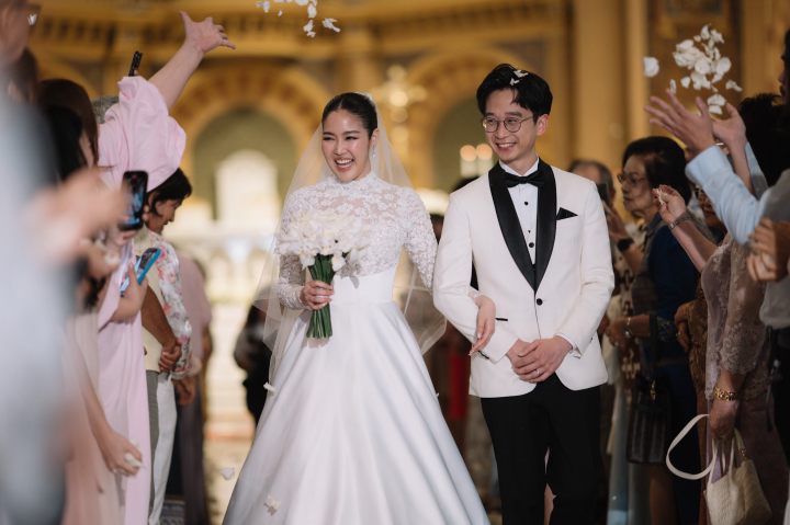 รีวิวงานแต่งชิลล์สบาย หมั้นจีน-พิธีมิสซาในโบสถ์-เลี้ยงฉลองเย็น ครบในวันเดียว @ Eastin Grand Hotel Sathorn