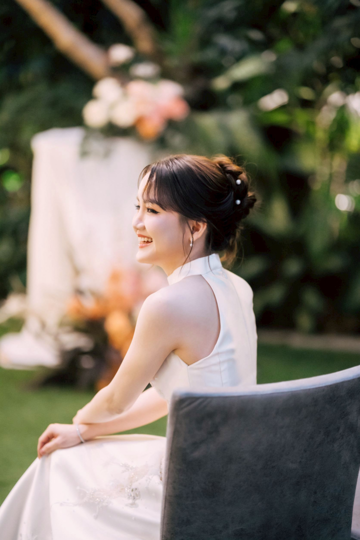  รีวิวงานแต่งในสวนสไตล์ Garden Art จากภาพวาดฝีมือเจ้าสาว @ Marriott Executive Apartments Sukhumvit Park Bangkok