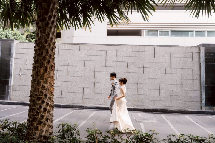  รีวิวงานแต่งในสวนสไตล์ Garden Art จากภาพวาดฝีมือเจ้าสาว @ Marriott Executive Apartments Sukhumvit Park Bangkok