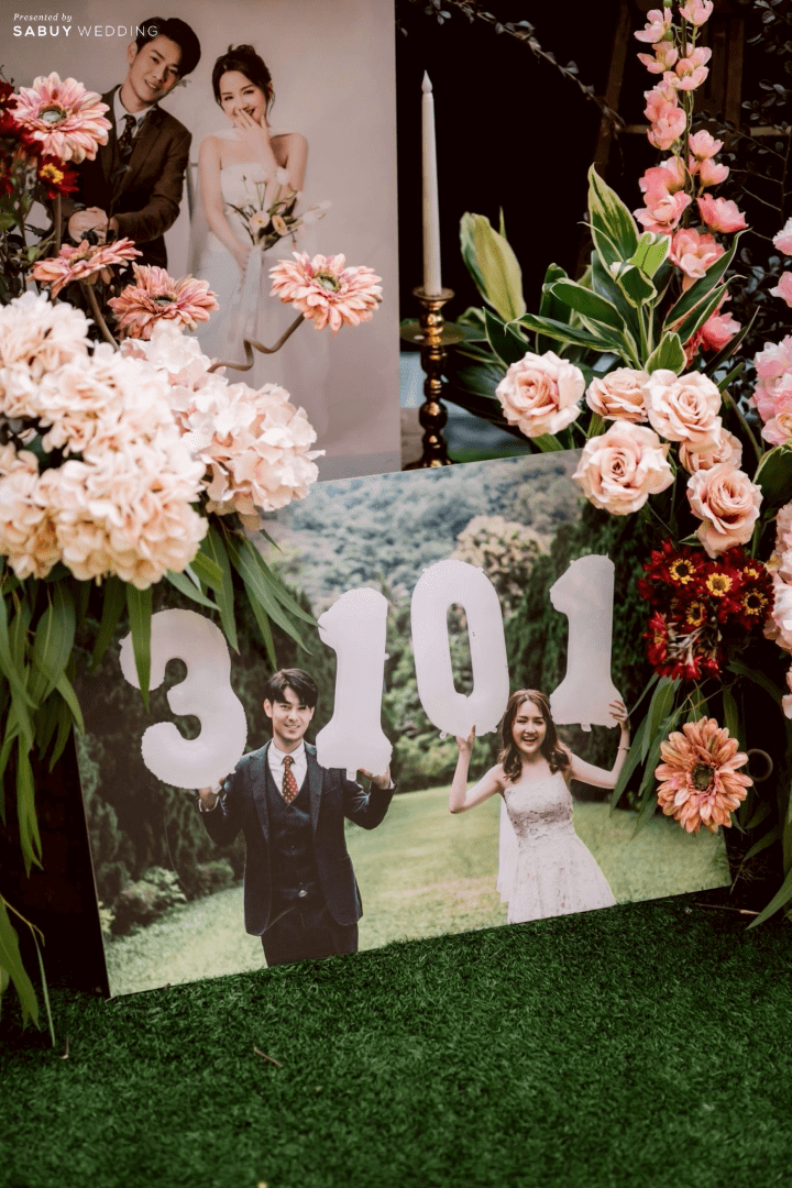  รีวิวงานแต่งในสวนสไตล์ Garden Art จากภาพวาดฝีมือเจ้าสาว @ Marriott Executive Apartments Sukhumvit Park Bangkok