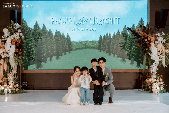  รีวิวงานแต่งในสวนสไตล์ Garden Art จากภาพวาดฝีมือเจ้าสาว @ Marriott Executive Apartments Sukhumvit Park Bangkok