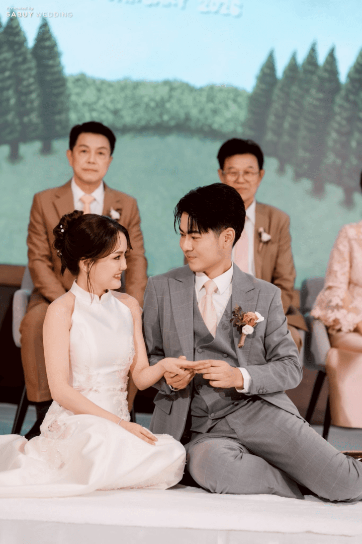  รีวิวงานแต่งในสวนสไตล์ Garden Art จากภาพวาดฝีมือเจ้าสาว @ Marriott Executive Apartments Sukhumvit Park Bangkok