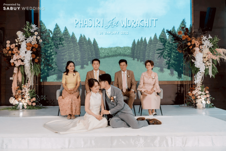  รีวิวงานแต่งในสวนสไตล์ Garden Art จากภาพวาดฝีมือเจ้าสาว @ Marriott Executive Apartments Sukhumvit Park Bangkok