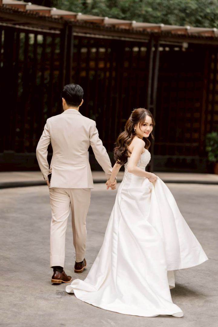  รีวิวงานแต่งในสวนสไตล์ Garden Art จากภาพวาดฝีมือเจ้าสาว @ Marriott Executive Apartments Sukhumvit Park Bangkok